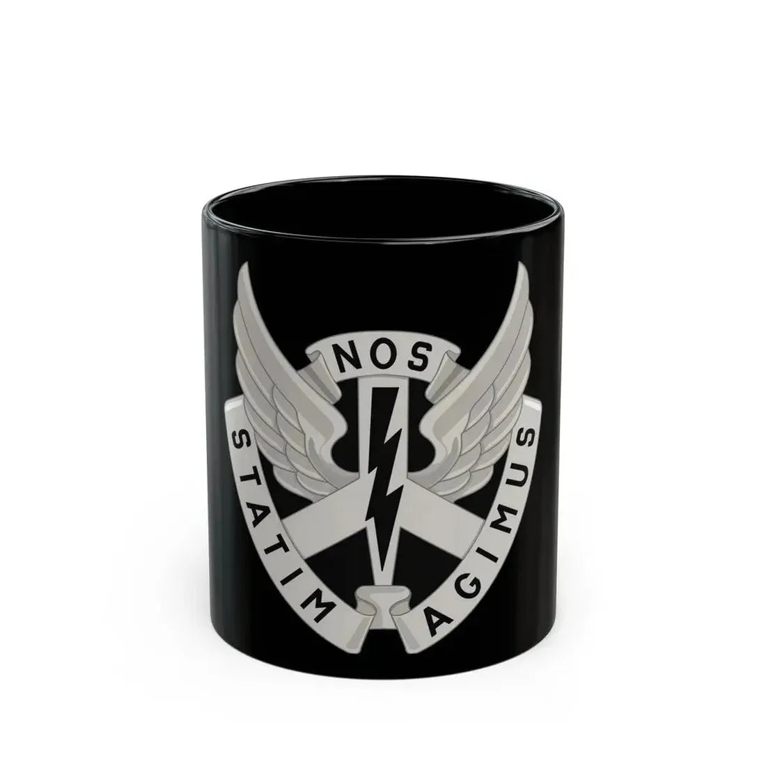 268 Aviation Battalion (U.S. Army) Black Coffee Mug 11oz - Go Mug Yourself