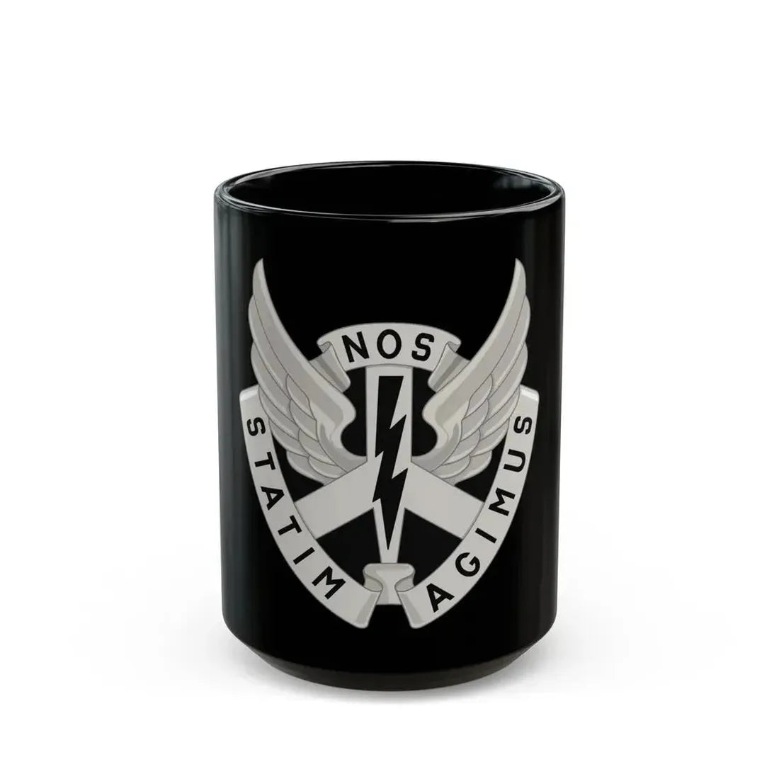 268 Aviation Battalion (U.S. Army) Black Coffee Mug 15oz - Go Mug Yourself
