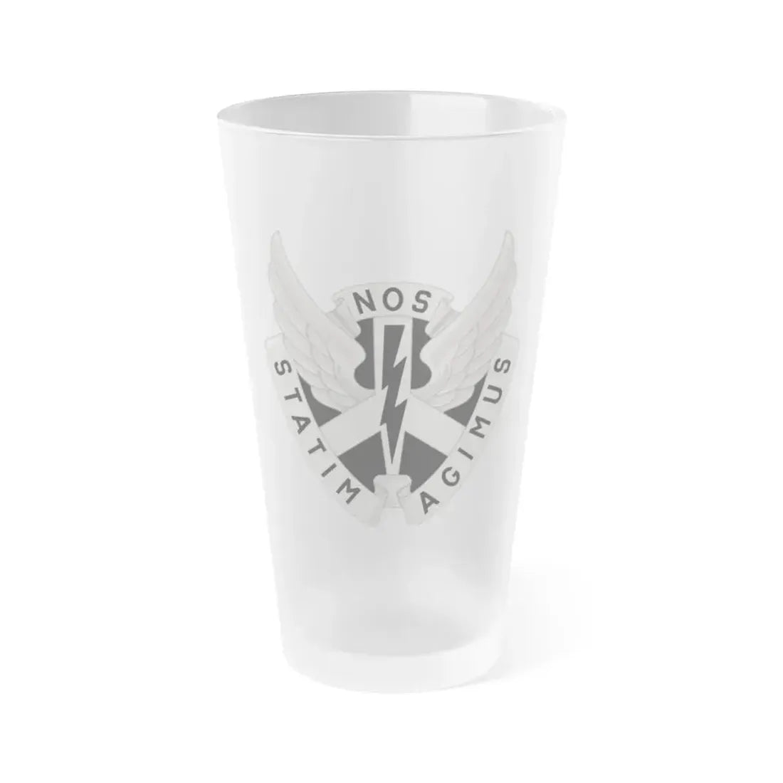 268 Aviation Battalion (U.S. Army) Frosted Pint Glass 16oz Default Title - Go Mug Yourself