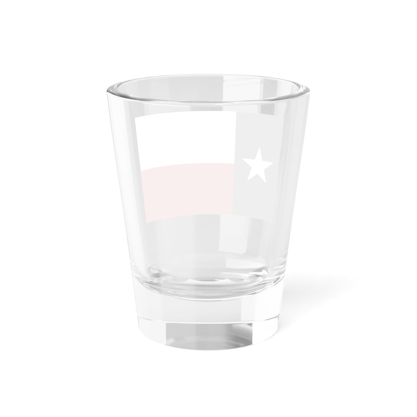 Flag of Texas as Paths (United States) Shot Glass 1.5oz