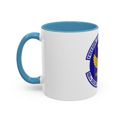 86 Security Forces Squadron USAFE (U.S. Air Force) Accent Coffee Mug