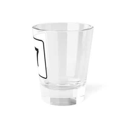 MA Route 117 (Massachusetts) (Road Sign) Shot Glass 1.5oz