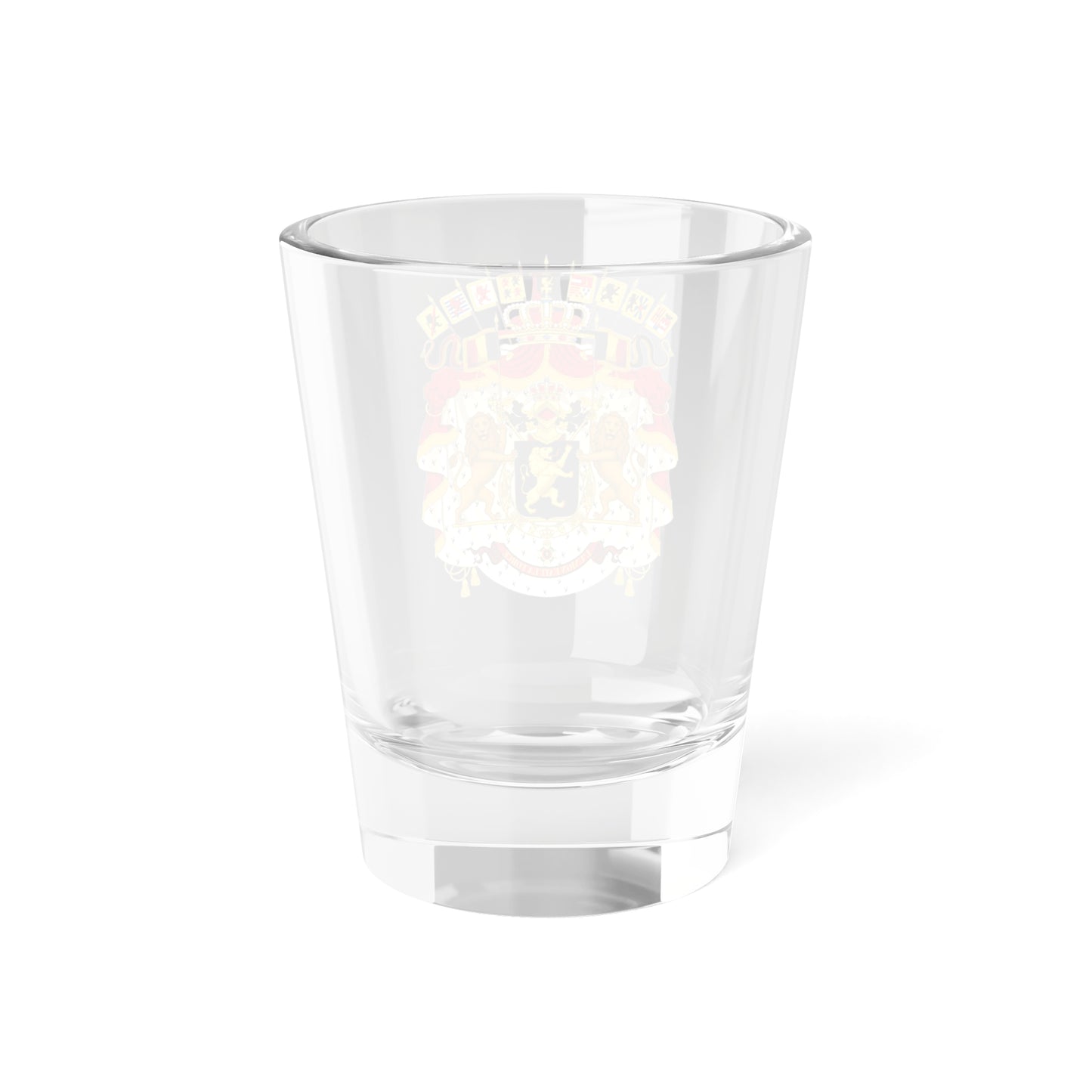 Great coat of arms of Belgium (Belgium) (Coat of Arms) Shot Glass 1.5oz