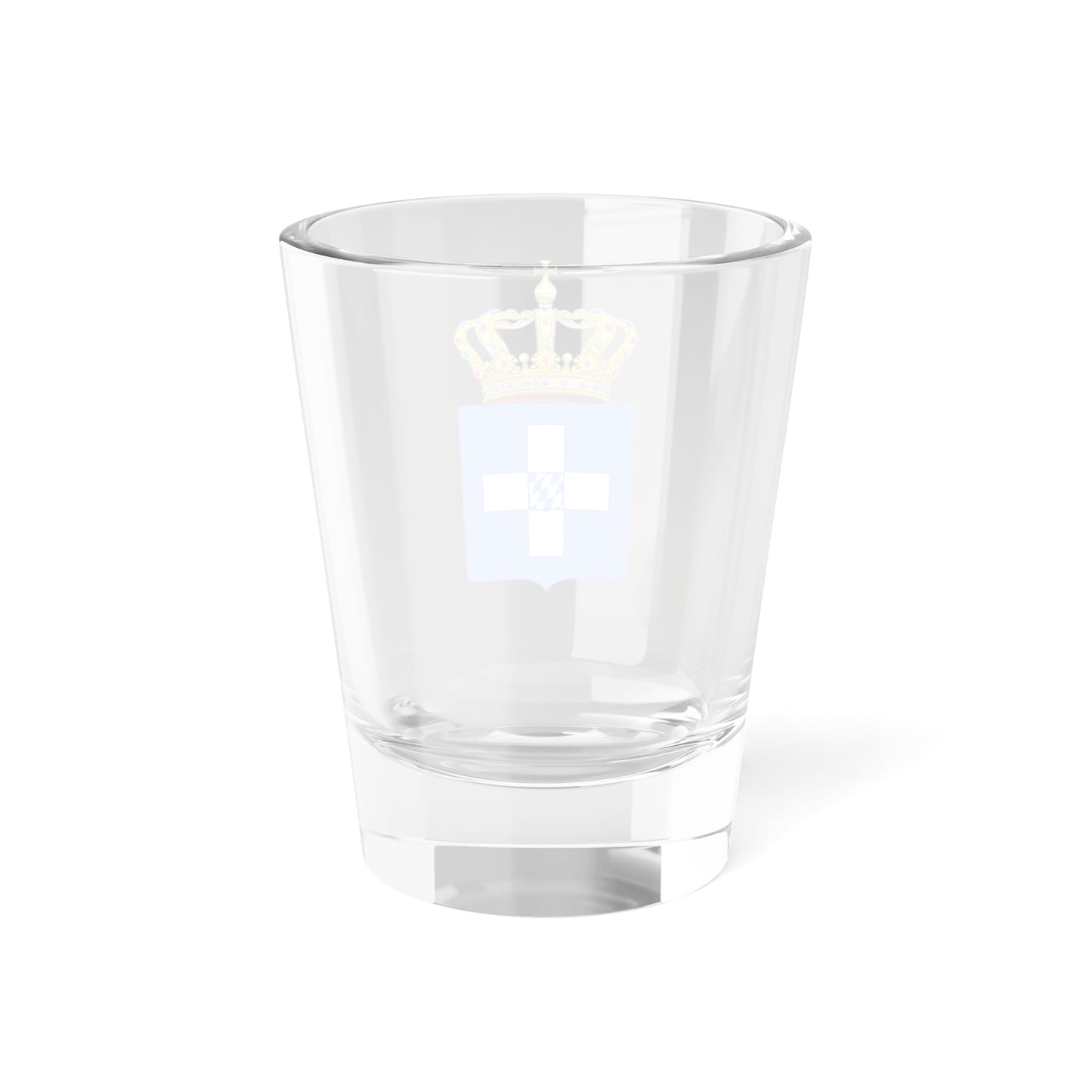 Lesser Coat of Arms of Greece (Wittelsbach) - Shot Glass 1.5oz