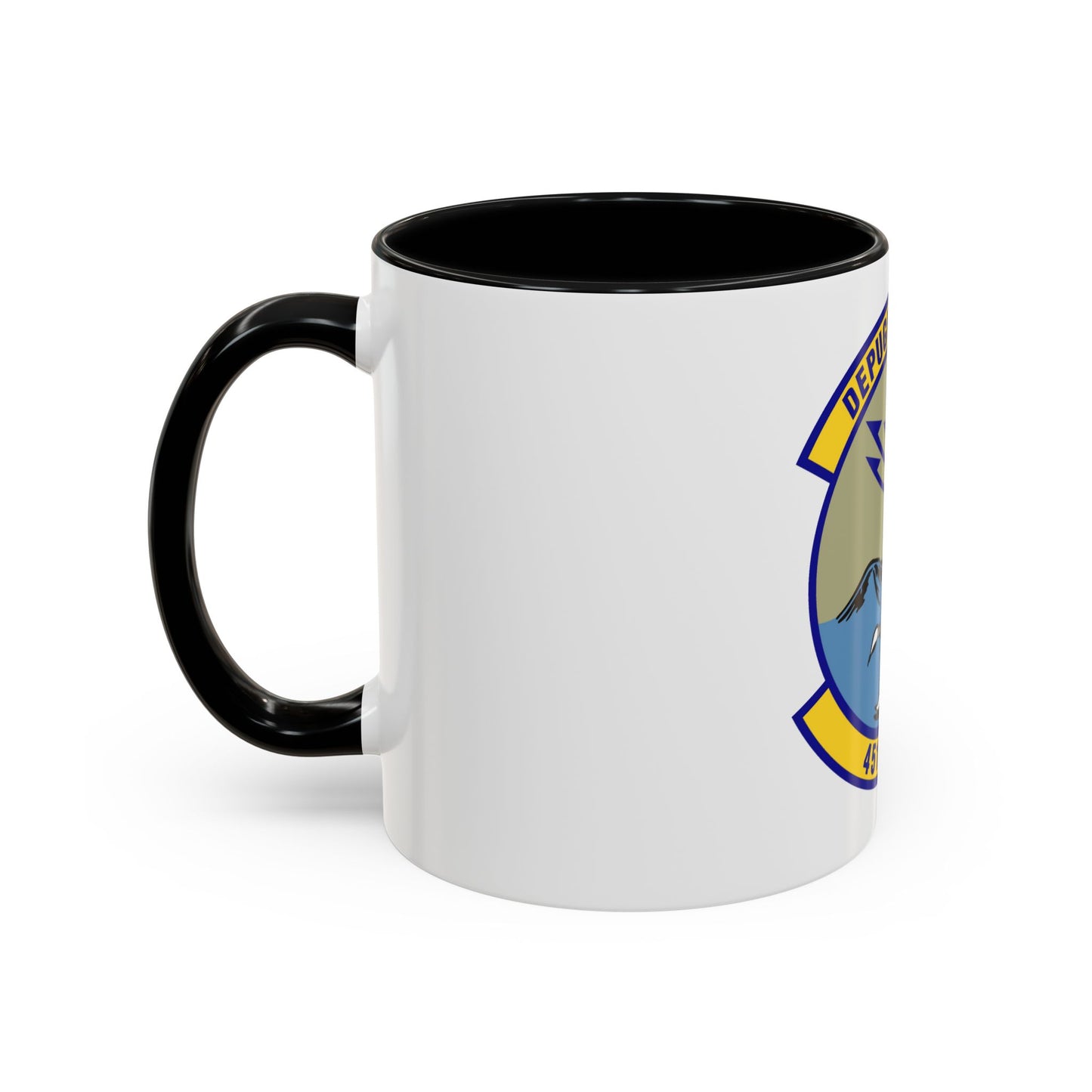 451st Expeditionary Operations Support Squadron (U.S. Air Force) Accent Coffee Mug