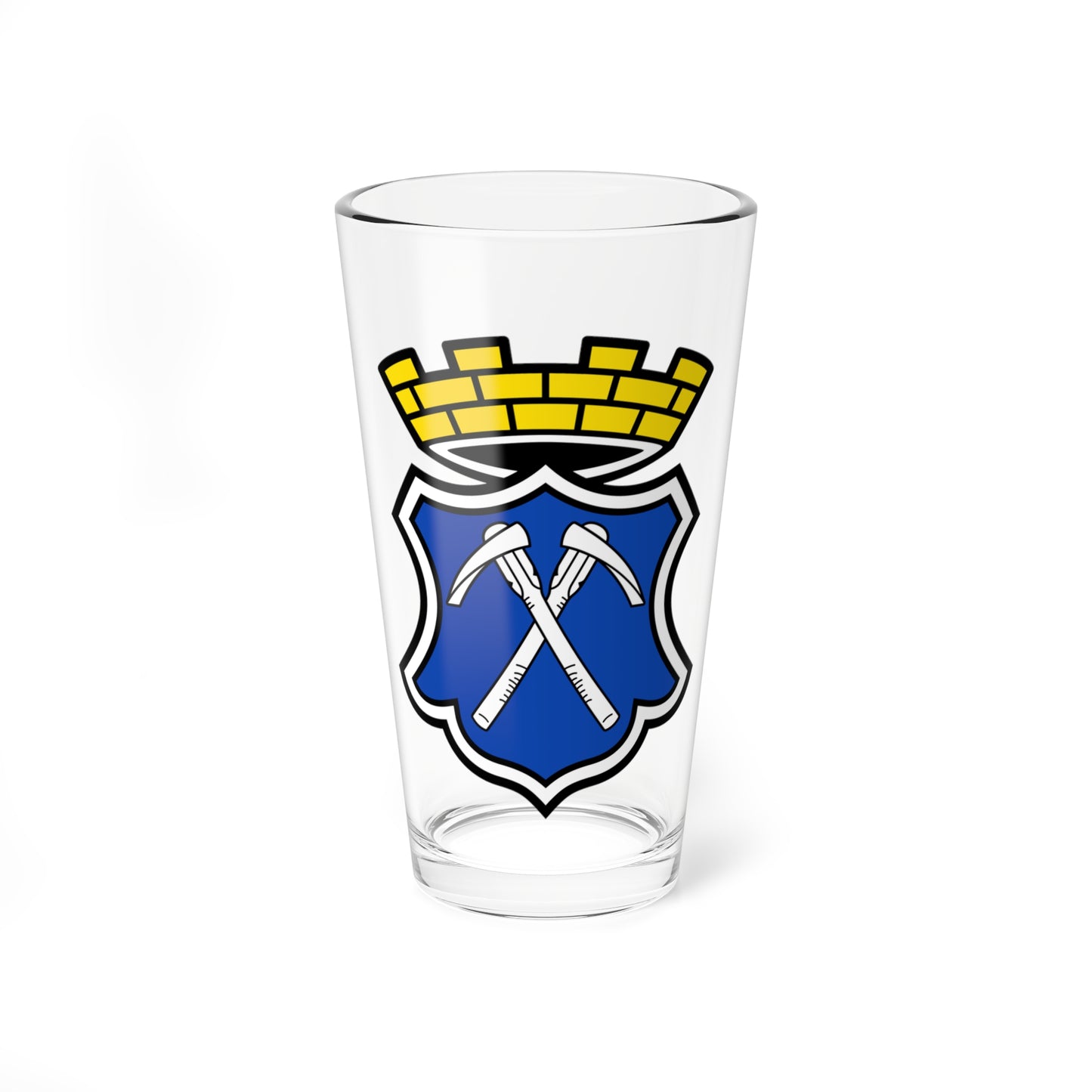 DEU Bad Homburg vor der Höhe COA (Germany) (Coat of Arms) Pint Glass 16oz