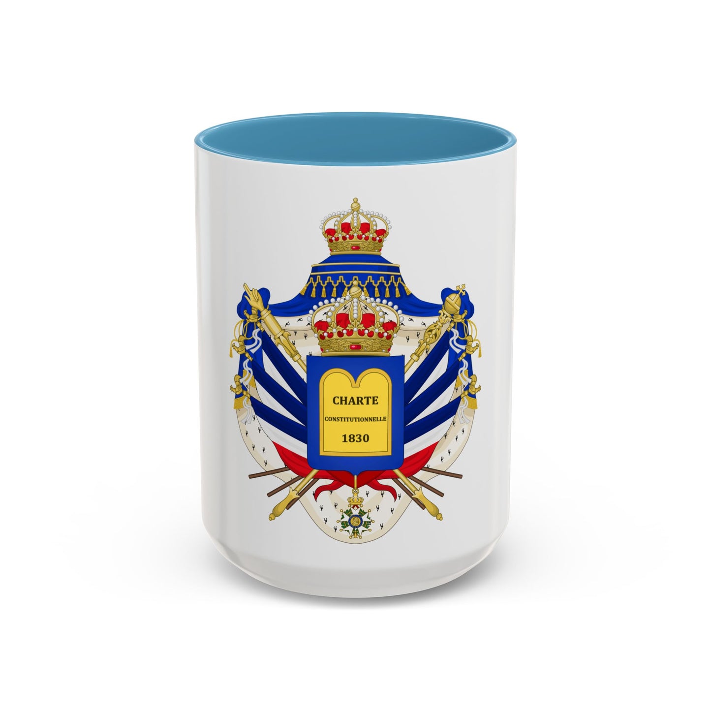 Coat of Arms of the July Monarchy (1831-48) - Accent Coffee Mug