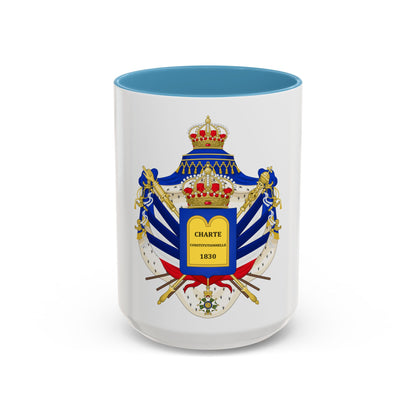 Coat of Arms of the July Monarchy (1831-48) - Accent Coffee Mug