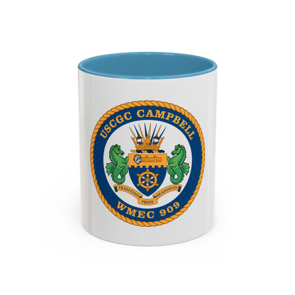 USCGC Campbell WMEC 909 (U.S. Coast Guard) Accent Coffee Mug