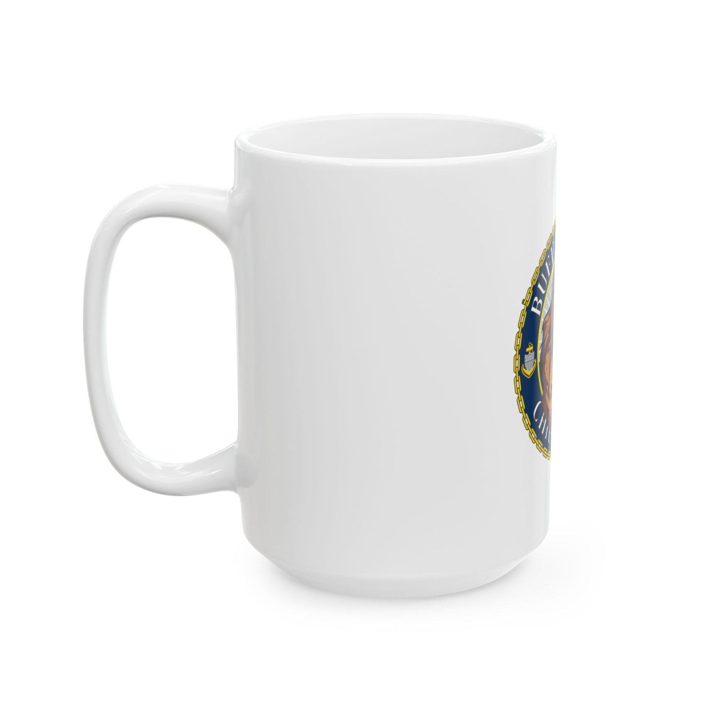 USCG Buffalo Area Cheifs Mess (U.S. Coast Guard) White Coffee Mug