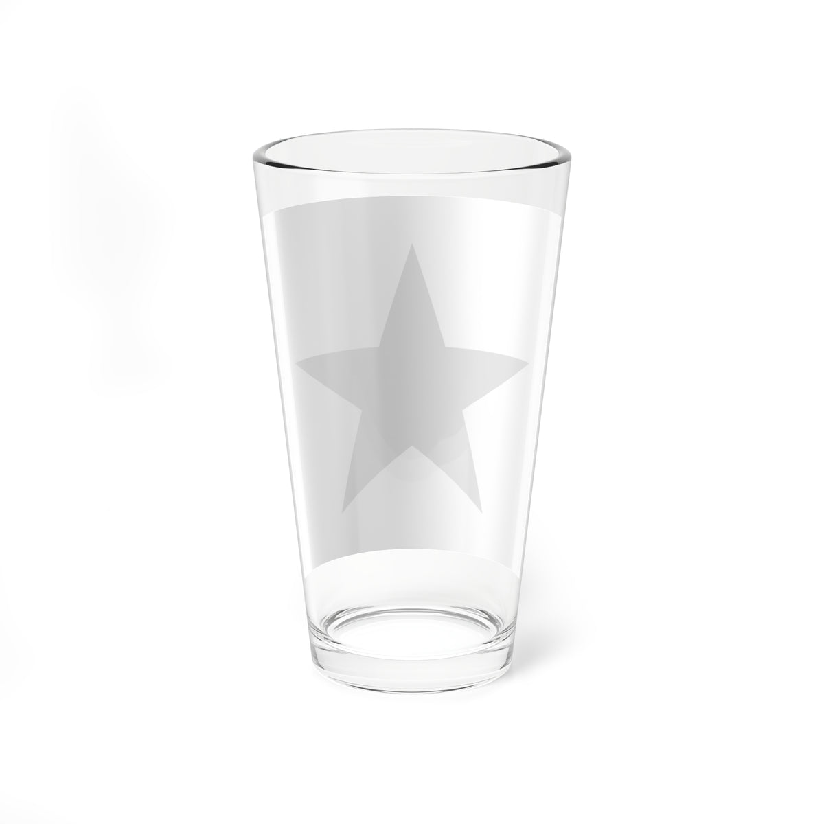 Japanese Crest GinboshiWhite background (Japan) (Coat of Arms) Pint Glass 16oz