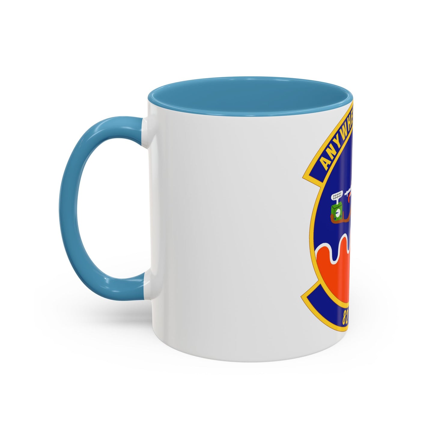 82d Expeditionary Air Support Operations Squadron (U.S. Air Force) Accent Coffee Mug