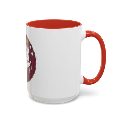 Coat of Arms of Democratic Republic of Georgia - Accent Coffee Mug