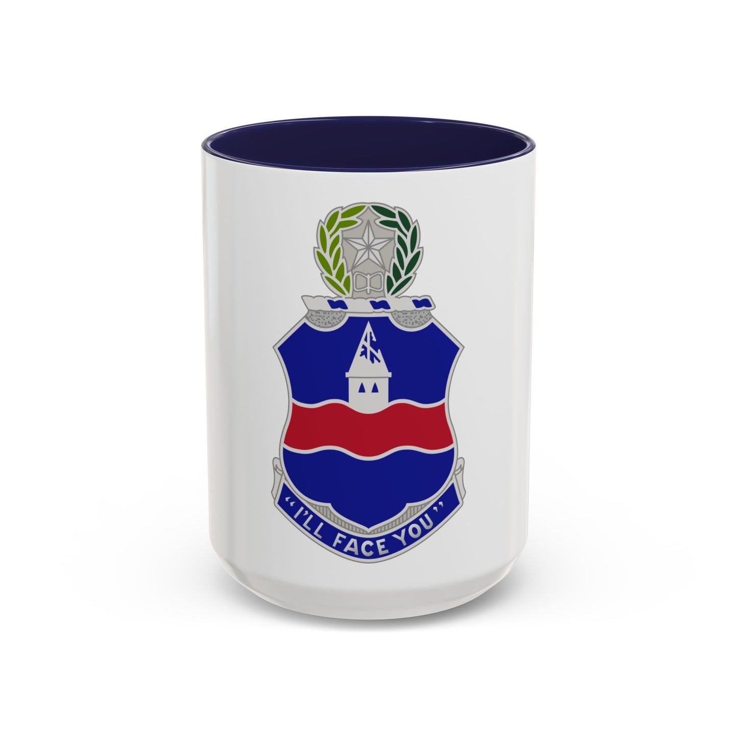 142nd Infantry Regiment (U.S. Army) Accent Coffee Mug