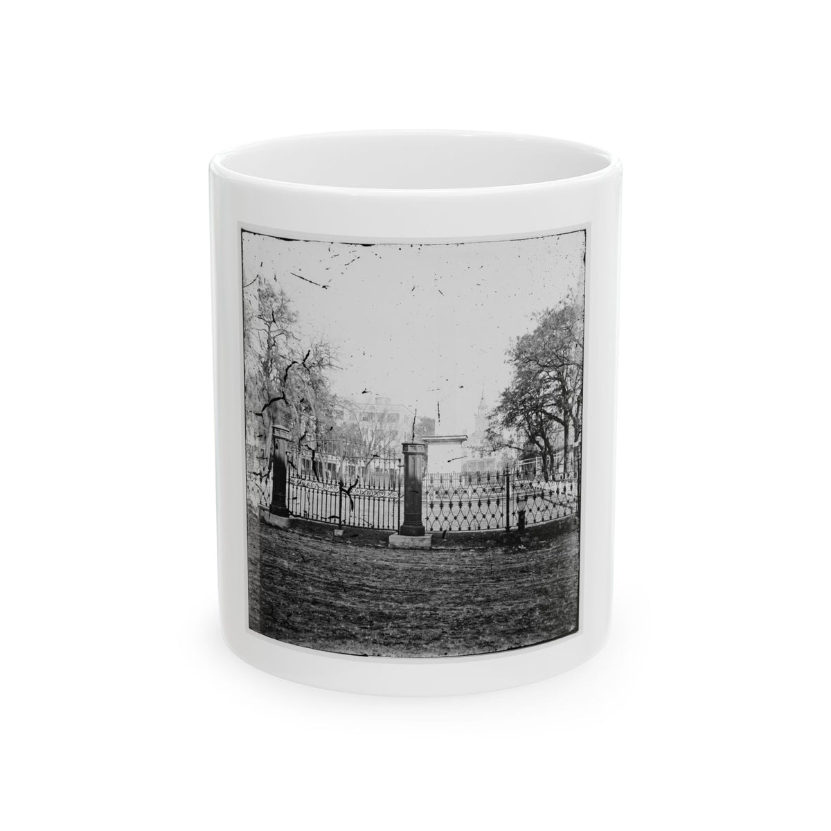 Savannah, Georgia. View (U.S. Civil War) White Coffee Mug