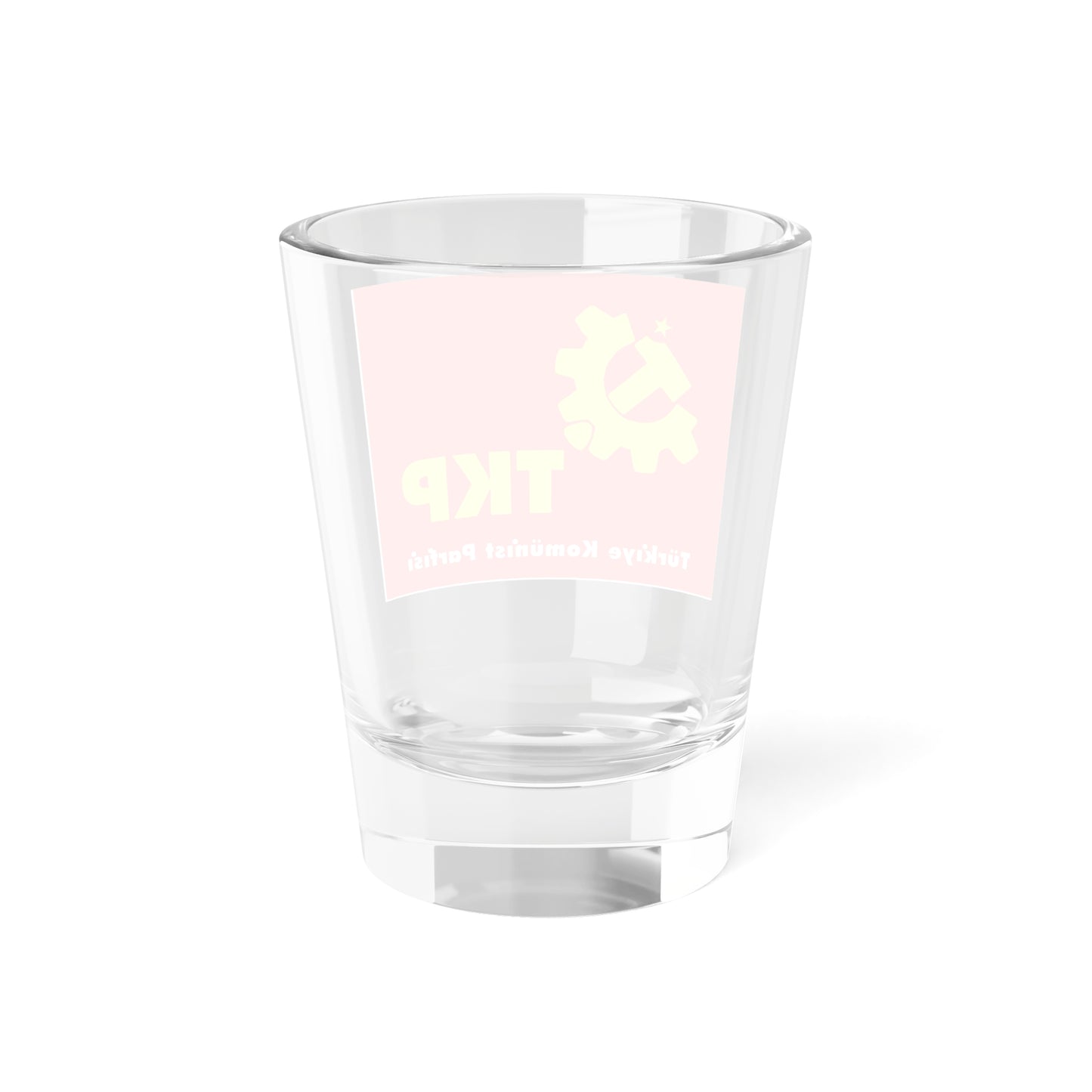Turkiye Komunist Partisi Logo (Turkey) Shot Glass 1.5oz