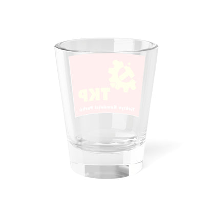 Turkiye Komunist Partisi Logo (Turkey) Shot Glass 1.5oz
