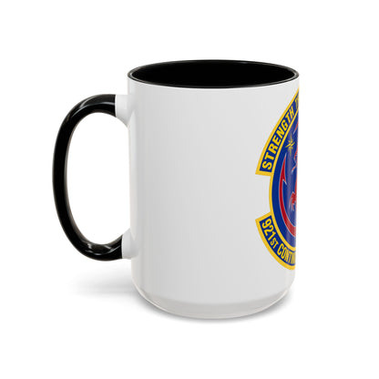 921 Contingency Response Sq AMC (U.S. Air Force) Accent Coffee Mug