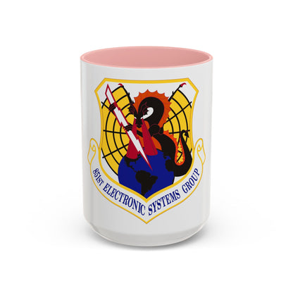 851st Electronic Systems Group (U.S. Air Force) Accent Coffee Mug