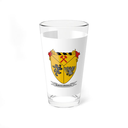 Flag of Rakoczibanya (Hungary) Pint Glass 16oz