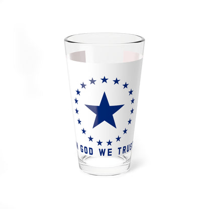 One Mississippi Flag (United States) Pint Glass 16oz