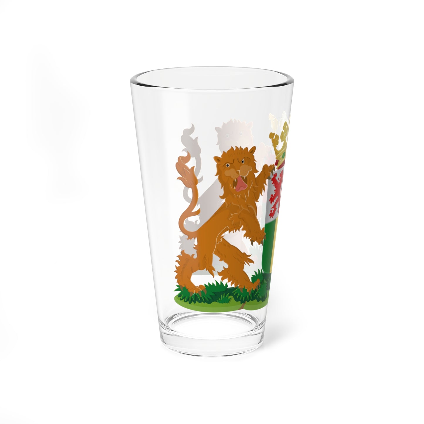 Coat of arms of Zuidplas (Netherlands) (Coat of Arms) Pint Glass 16oz