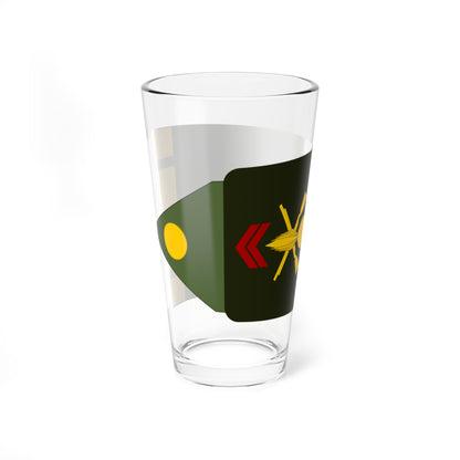 Army FRA OF 01C ROTATION INFANTRY (Military Rank) Pint Glass 16oz