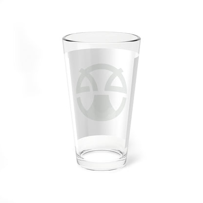 Flag of Miyama Fukui 1958-2006 (Japan) Pint Glass 16oz