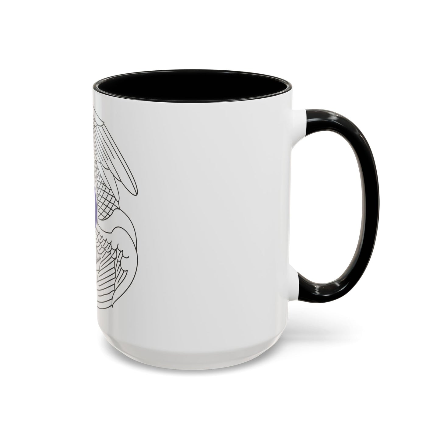222 Aviation Regiment (U.S. Army) Accent Coffee Mug