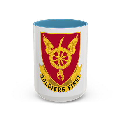 79 Ordnance Battalion Obsolete Insignia (U.S. Army) Accent Coffee Mug