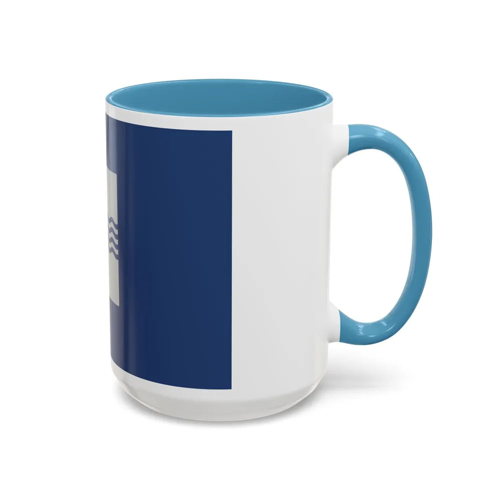 Flag of Basilicata Italy - Accent Coffee Mug-Go Mug Yourself