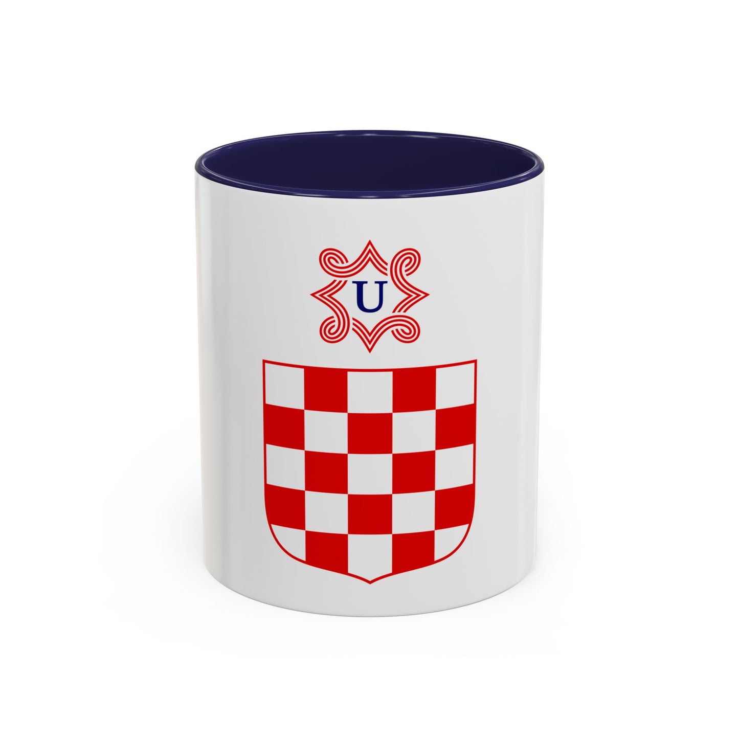 Coat of arms of the Independent State of Croatia - Accent Coffee Mug