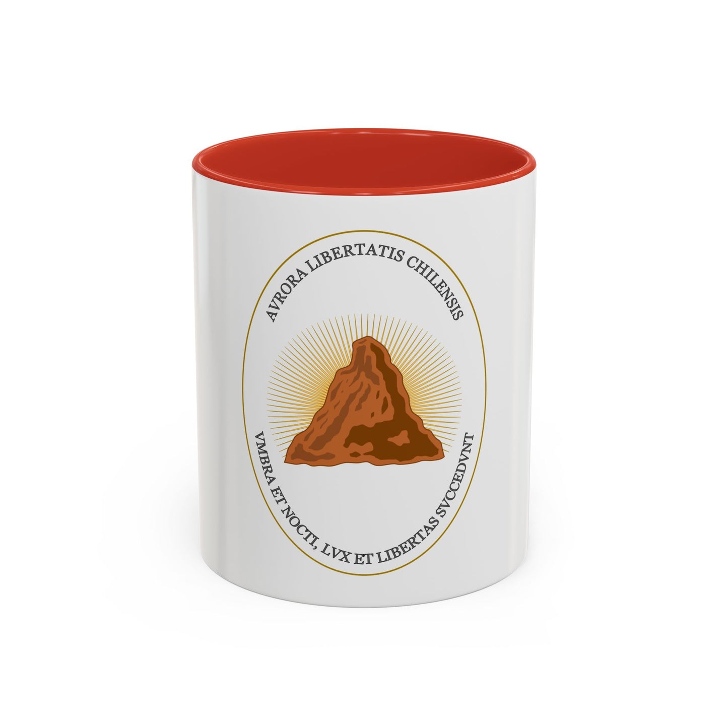 Reverse of the Coat of Arms of Chile (1812-1814) - Accent Coffee Mug