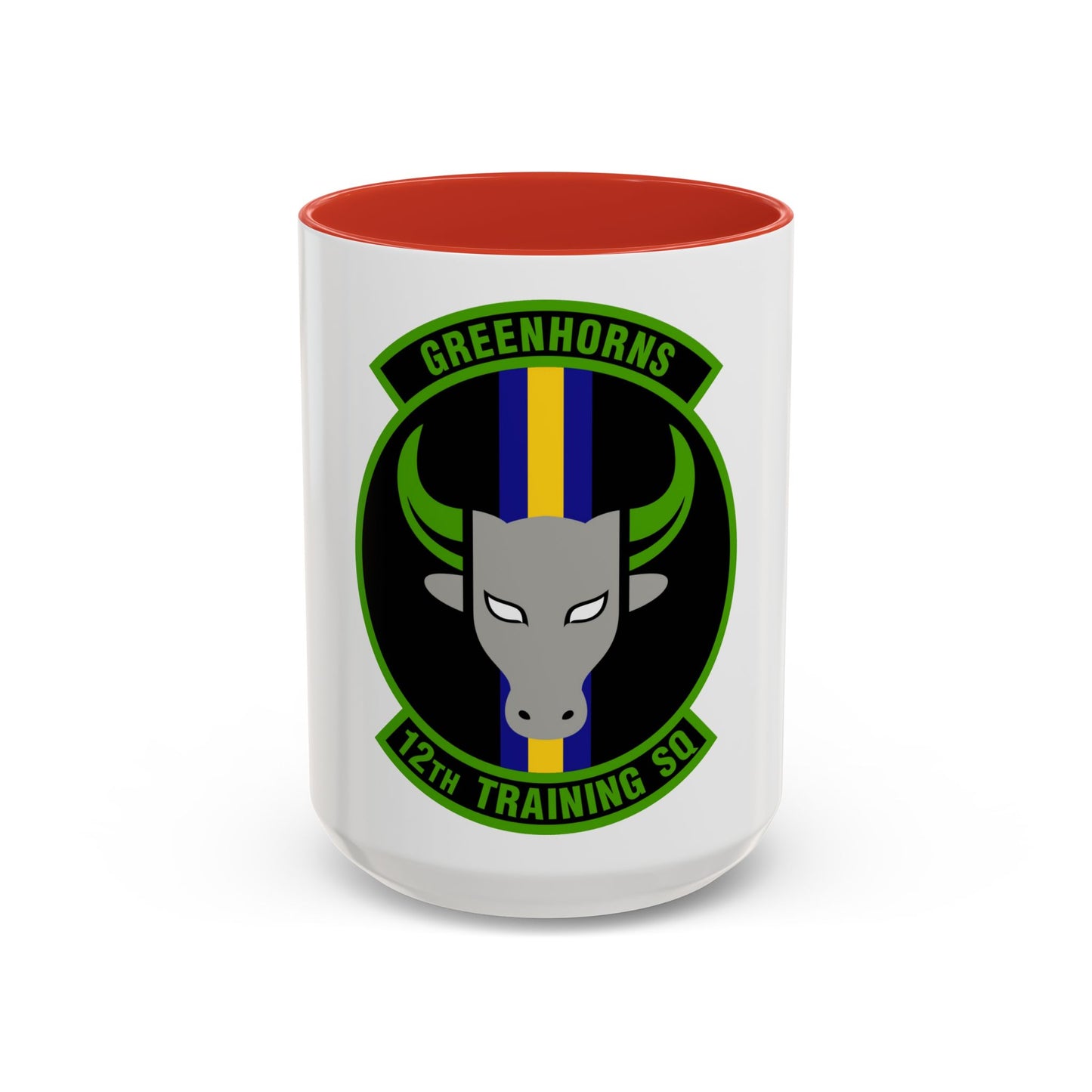 12 Training Sq AETC (U.S. Air Force) Accent Coffee Mug