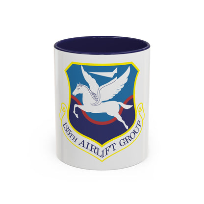 135th Airlift Group (U.S. Air Force) Accent Coffee Mug