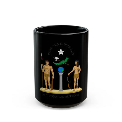 Coat of Arms of Chile (1812-1814) - Black Coffee Mug-15oz-Go Mug Yourself