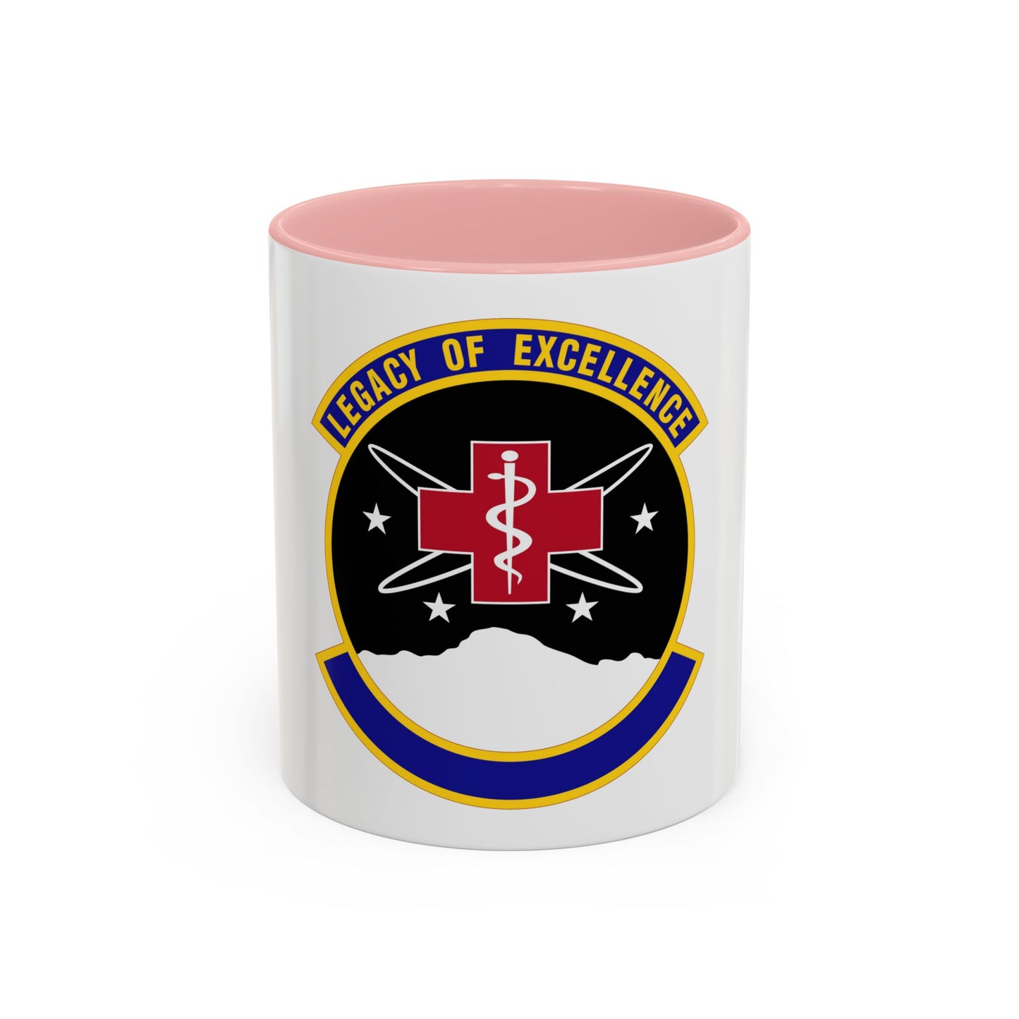 21 Healthcare Operations Squadron USSF (U.S. Air Force) Accent Coffee Mug