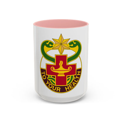804 Medical Brigade 3 (U.S. Army) Accent Coffee Mug
