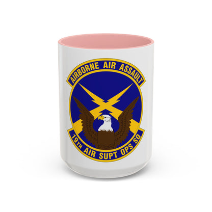 19 Air Support Operations Squadron ACC (U.S. Air Force) Accent Coffee Mug