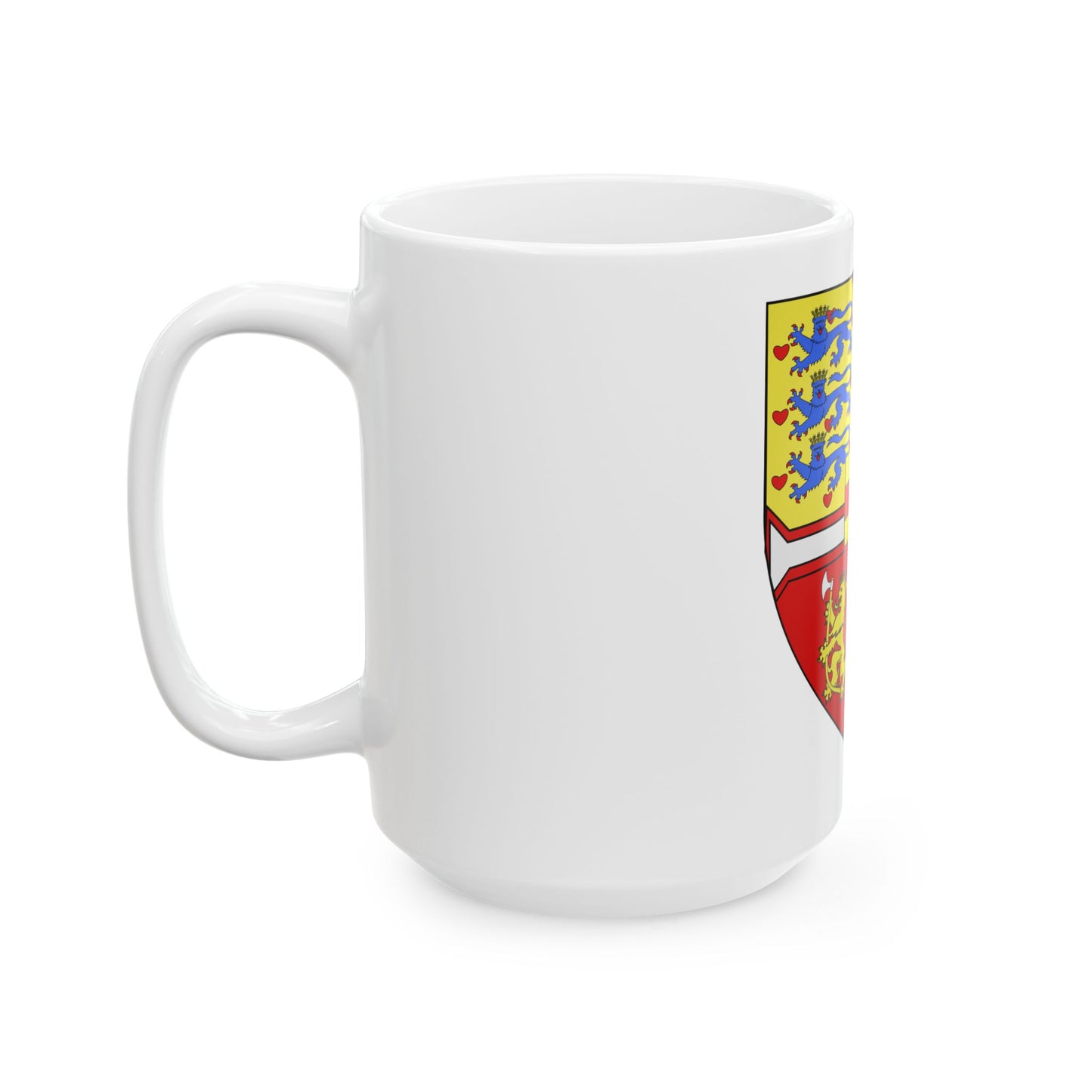Christian I of Denmark Coat of Arms 1457-1460 - White Coffee Mug