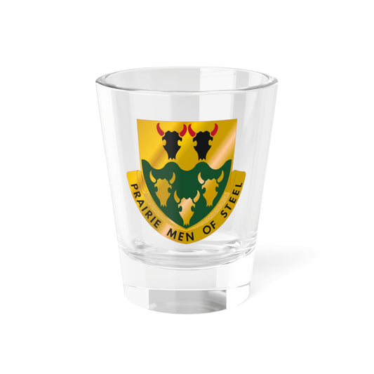 Verre à liqueur du 195e régiment blindé (armée américaine) 1,5 oz