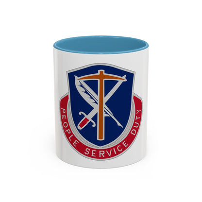 49 Personnel Services Battalion (U.S. Army) Accent Coffee Mug