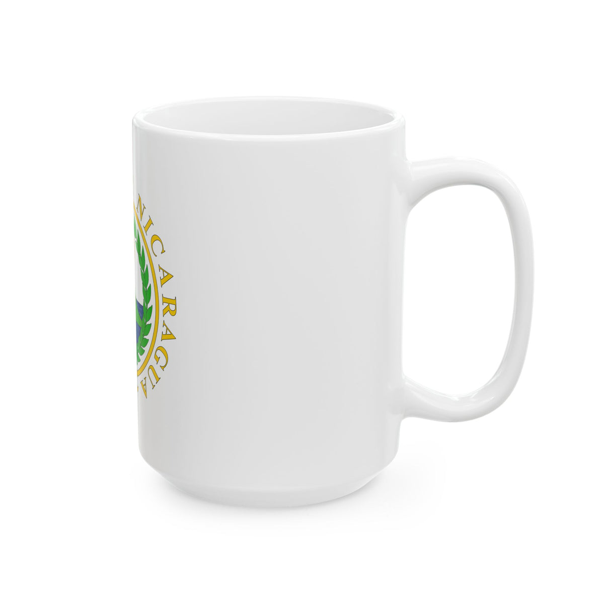 Coat of arms of Nicaragua (1854) - White Coffee Mug