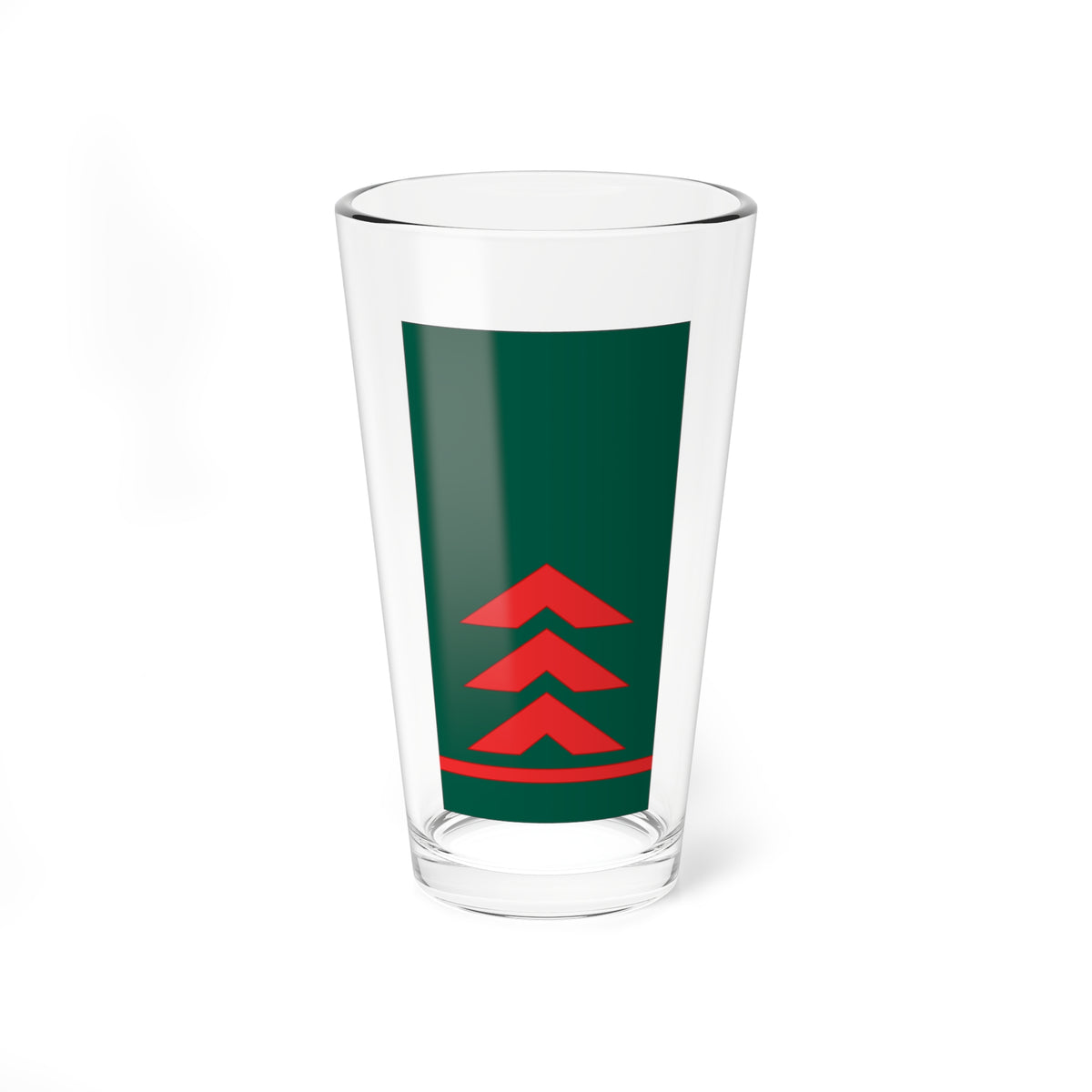 Mozambique Army OR 7 (Mozambique) (Military Rank) Pint Glass 16oz