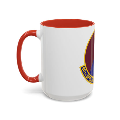 90 Operational Medical Readiness Squadron AFGSC (U.S. Air Force) Accent Coffee Mug