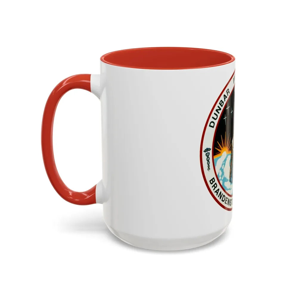 STS 32 (NASA) Accent Coffee Mug-Go Mug Yourself