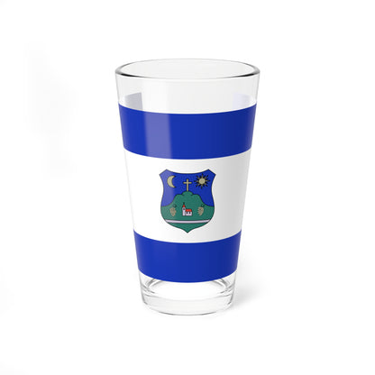 Flag of Hegymagas (Hungary) Pint Glass 16oz