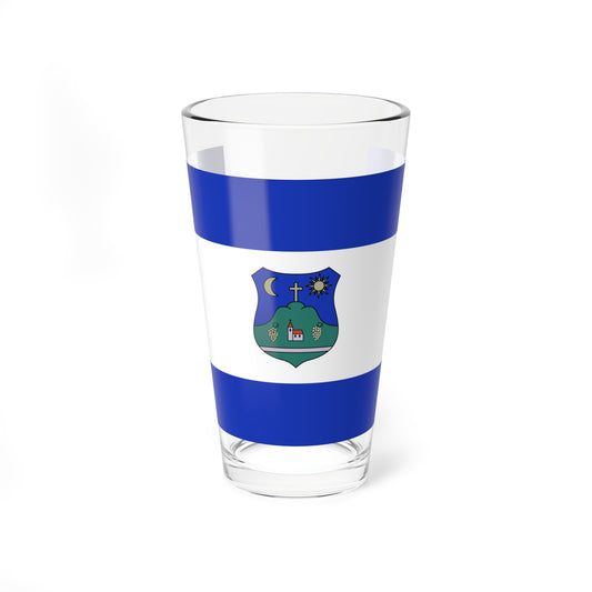 Flag of Hegymagas (Hungary) Pint Glass 16oz