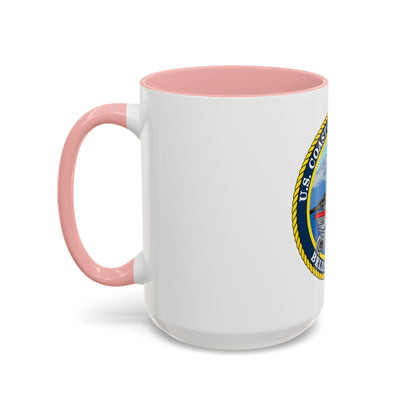 USCG Station Bellingham WA (U.S. Coast Guard) Accent Coffee Mug