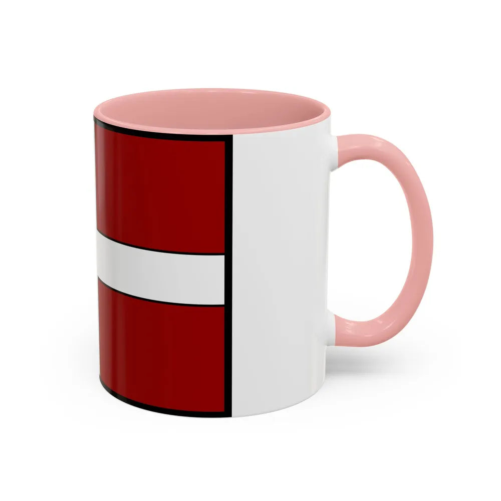 Flag of Asti Italy - Accent Coffee Mug-Go Mug Yourself